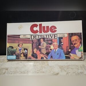 Clue 1972 Mystery Detective Board Game Parker‎ Brothers Complete Bilingual